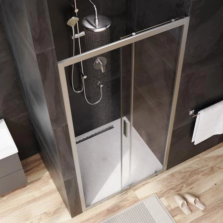 Дверь душевая в нишу AM.PM Gem W90G-100-1-195MT прозрачное, профиль хром матовый