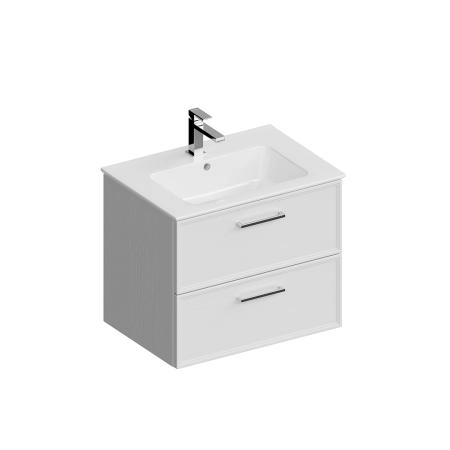 Тумба Kerama Marazzi PIANO CLASSIC ПИАНО КЛАССИК PIA.CL.65\WHT.M подвесная 65 см, 2 ящика, ясень белый матовый