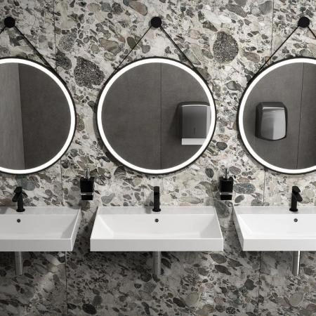 Раковина Kerama Marazzi CUBO КУБО CU.wb.70 подвесная\мебельная 70, белая глянцевая