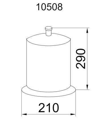 Ведро Boheme CHIARO 10508
