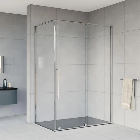 Душевой уголок Vincea Arno VSR-1A1013CL, 1300*1000, хром, стекло прозрачное