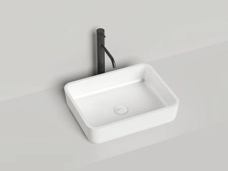 Раковина Salini GLORIA 09 S-Stone матовая 48x38 1102209M накладная