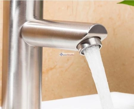 Смеситель для раковины Frap F10801 сатин