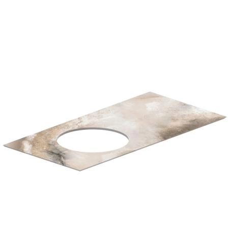 Столешница Kerama Marazzi CONO КОНО CO2.1.VT279\97 Ониче бежевая 97, без отверстия под смеситель