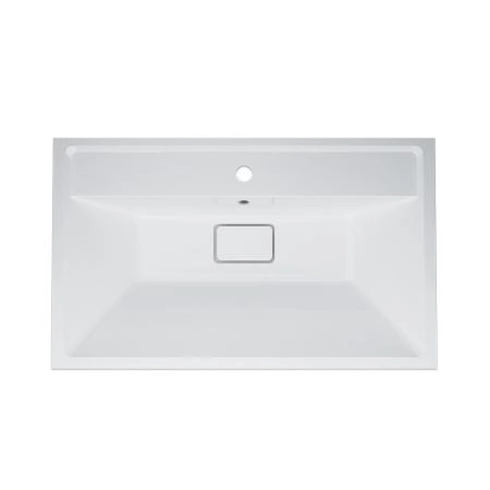 Раковина мебельная AM.PM Inspire 2.0 M50AWPX0801WG 80 см искусственный мрамор белый матовый