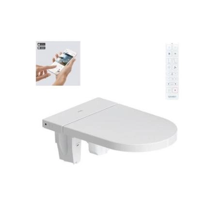 Duravit SensoWash Starck f Plus Сиденье для унитаза 37.8x57.3x21.8см., с душем, SoftClose, цвет: белый