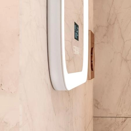 Зеркало Континент Glamour Led 700х900 с музыкальным блоком, подогревом ЗЛП451 с подсветкой