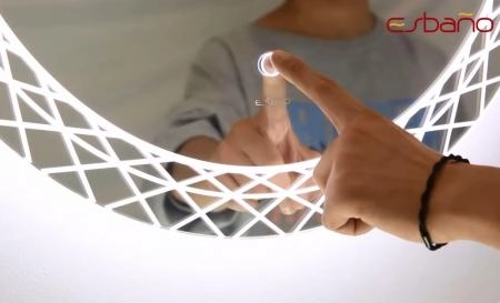 Зеркало ESBANO ES-3599 Антизапотевание LED подсветка 50 см