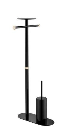 Стойка Boheme 10953-B-G Серия Q черный-золото