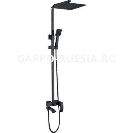 Душевая система Gappo G2407-6 для ванны, цвет черный