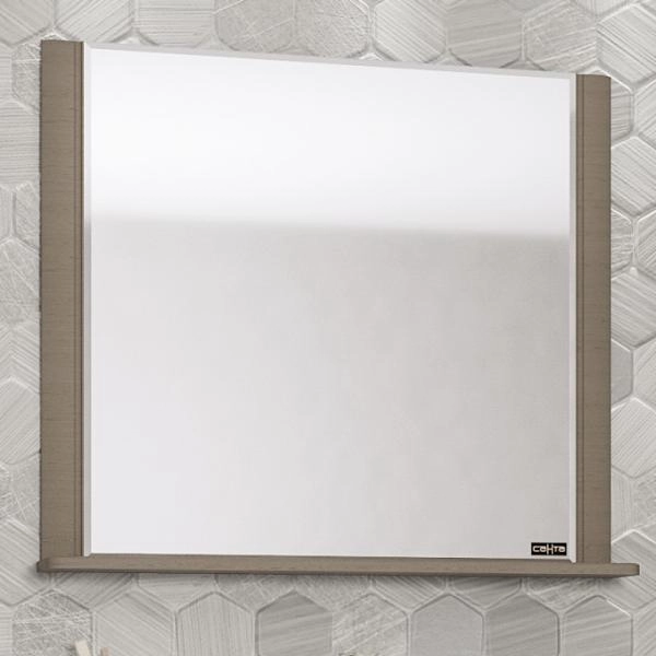 Зеркало Венера 80 бежевый дуб 121009