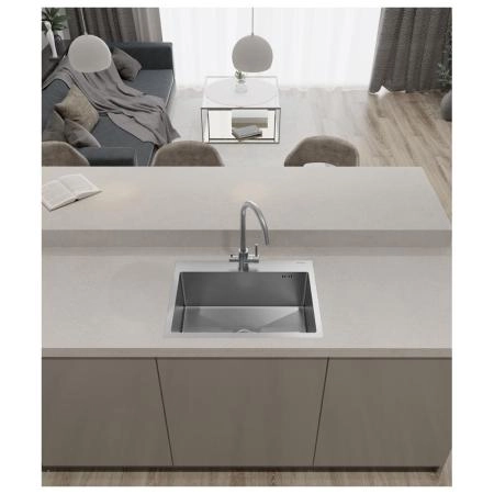 Кухонная мойка GranFest 6045, нержавеющая сталь