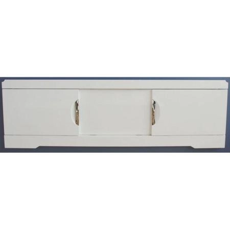 Экран для ванны El fante Глен раздвижной 1400, белый глянец