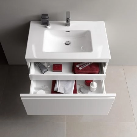 Laufen Pro S Тумба с раковиной 80х50х46см, подвесная, цвет: белый матовый