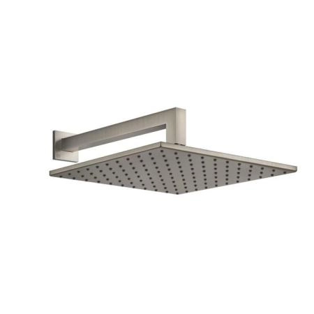Gessi Emporio shower Верхний душ 30х30см., подвесной, поворотная, с защитой от известкового налёта, цвет: Finox Brushed Nickel