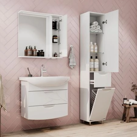 Тумба для ванной Volna Adel 70.2Y подвесная (Балтика) раковина отдельно