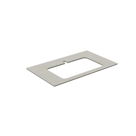 Столешница Kerama Marazzi PLAZA ПЛАЗА KM6012G0501RP80Ir2 Столешница для полувстраиваемых раковин Про Чементо 80, серый светлый натуральный