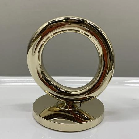 THG Collection O Смеситель для раковины, 3 отв., с донным клапаном,  цвет: Soft gold