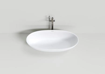 Ванна NT BAGNO NT308 PULSANTE 1700x750 искусственный камень белый матовый