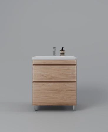 Тумба напольная Style Line Атлантика 70, Люкс ясень перламутр, PLUS
