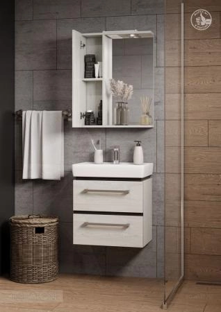 Тумба под раковину AQUATON Ронда PRO 55 мини дуб сом 1A207601RSC20