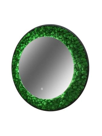 Зеркало Континент Forest мох D 1000 Led подсветка ЗЛП301