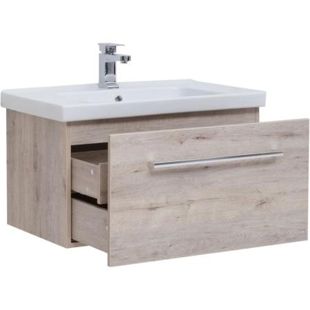 Тумба Dreja BIG INN 80 см под умывальник дуб кантри, подвесная