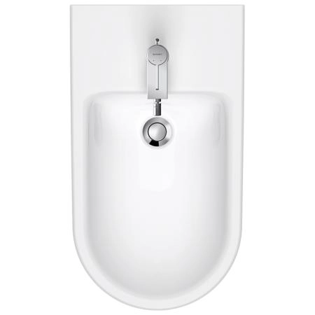 Duravit D-Neo Биде напольное 37x65х40 см, с переливом, с 1 отв., цвет: белый