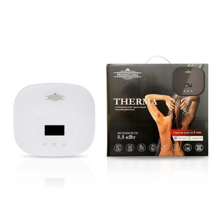 Электрический проточный водонагреватель PRIMOCLIMA THERMA 5.5 кВт, белый