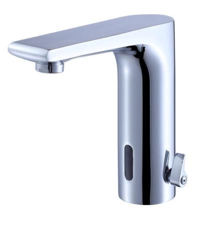 Электронный смеситель beWash Photocell BWAM0BS8039 для раковины хром, 220В/6В