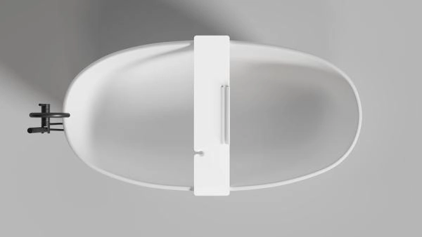 Полка для ванны Salini Gabbiano S-Stone матовая 90x20 1906201M