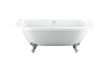 Ванна Magliezza ELENA CR 168×78 на ножках хром, акриловая