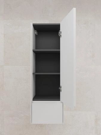 Пенал Style Line ЛИМА 36, подвесной, 1 ящик, PLUS, эмаль, белый матовый