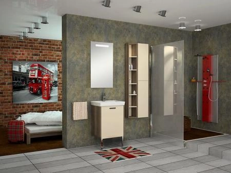 Зеркало Акватон Йорк 50 1A173002YO010 с подсветкой