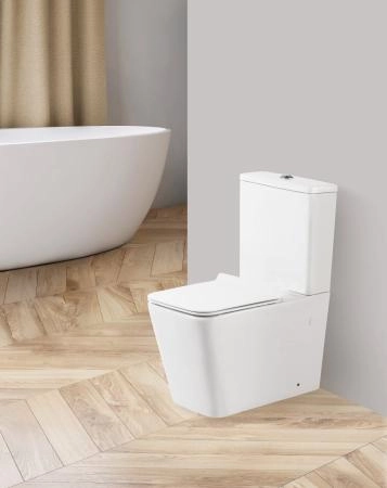 Унитаз Belbagno ARDENTE-R напольный безободковый BB02093CPR (бачок/сиденье отдельно)