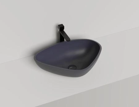 Раковина Salini GLORIA 06 S-Stone покраска RAL матовая 56x39 1102206MF накладная