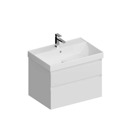 Тумба Kerama Marazzi CUBO КУБО CUB.70.2\WHT.M подвесная с ящиками 70, белая матовая