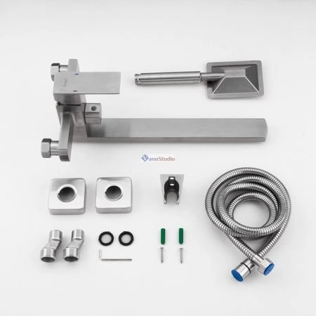 Смеситель для ванны Frap F22802 сатин