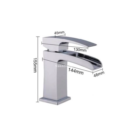 Смеситель Gappo G1007-20 для раковины, хром