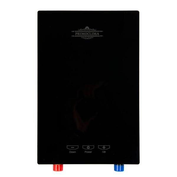 Электрический проточный водонагреватель PRIMOCLIMA VITA 8.5 кВт, черный