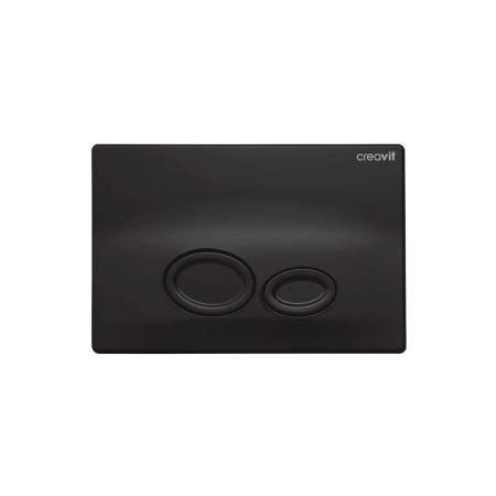Кнопка для инсталляции CREAVIT DROP черная матовая GP2002.01