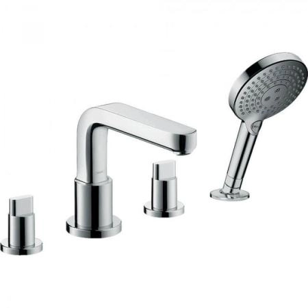 Hansgrohe 31443000 Metris S Смеситель на борт ванны, на 4 отв., хром