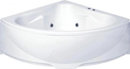 Ванна Bas Империал 150x150 с гидромассажным оборудованием FLAT