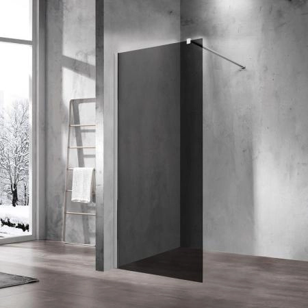 Душевая перегородка Vincea Walk-In VSW-1H110CG, 1100*2000, хром, стекло тонированное