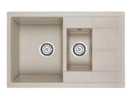 Мойка для кухни Paulmark FESTE, PM237850-BE, бежевый, 775х495 мм