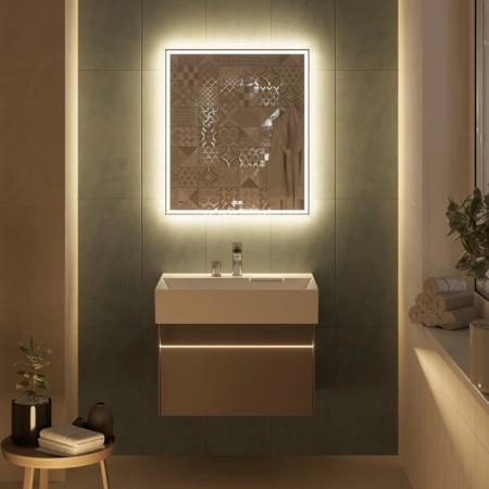 Тумба Kerama Marazzi LOGICA ЛОДЖИКА LOG.70.2\SAN подвесная 2 ящика 70 см, песчаный