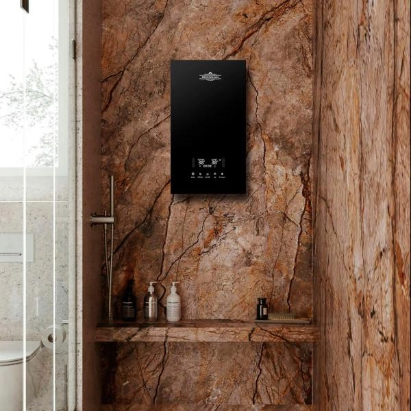 Электрический проточный водонагреватель PRIMOCLIMA INTEGRA 14 кВт, черный