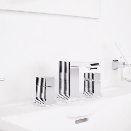 Stella Casanova Смеситель для раковины на 3 отверстия 3222TR, цвет: хром
