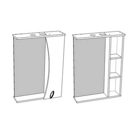 Зеркало-шкаф Corozo Наина 60/С
