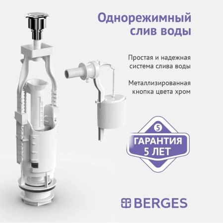 Комплект арматуры BERGES Eko 12 арт. 30412